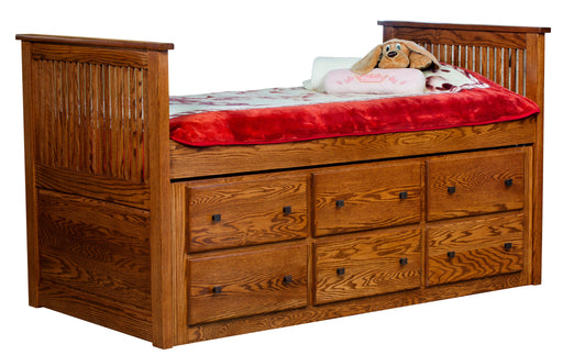 Captain's Bed with Twin Trundle (INT)