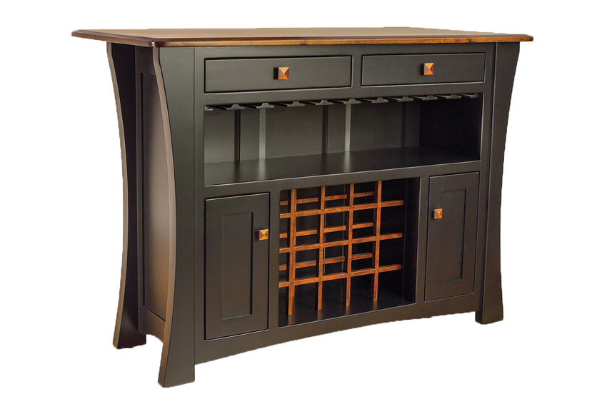 Arts & Crafts Bar Cabinet