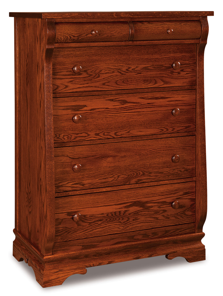 Chippewa Sleigh 6 Drawer Chest