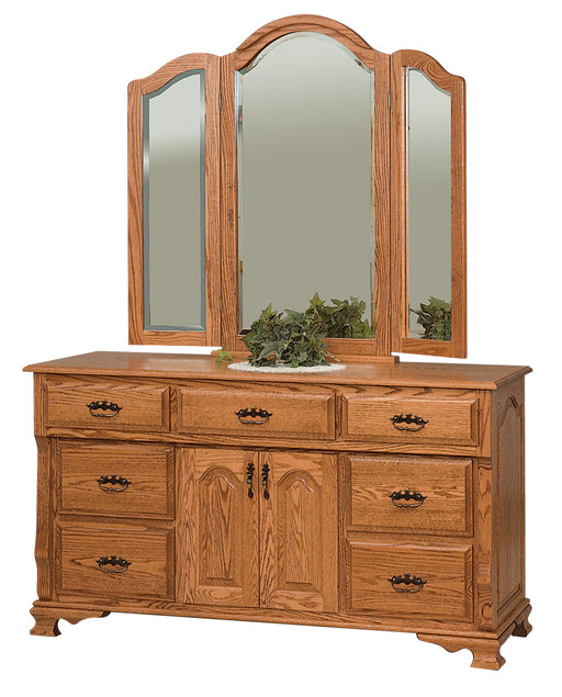 Classic Heritage 60" Dresser, 7 Drawers, 2 Doors