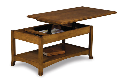 Carlisle Open Lift Top Coffee Table w/Counter weight