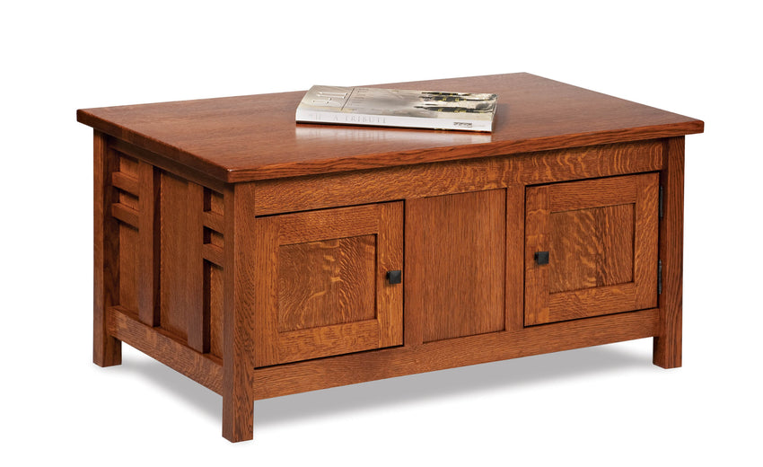 Kascade Enclosed Coffee Table w/Doors