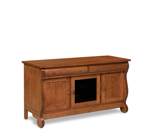 Old Classic Sleigh 3 door, 2 drawer, LCD Stand