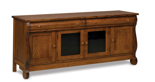 Old Classic Sleigh 4 door, 2 drawer LCD Stand