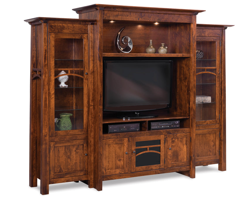 Artesa 55½” & 60½" Wide TV area, 3 pc. Wall Unit