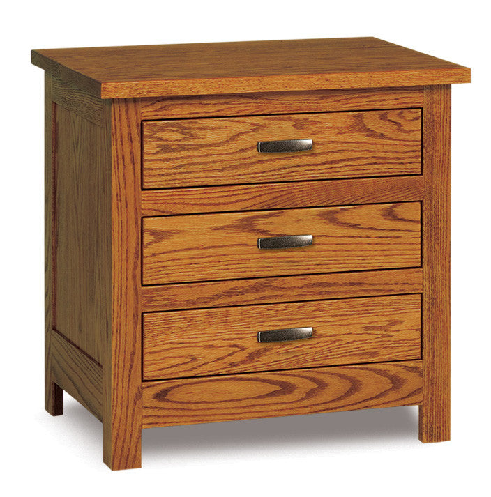 Flush Mission 3 Drawer Nightstands