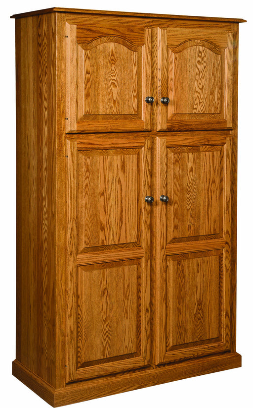 Lux Traditional 4-Door Pantry w/rollout shelf
