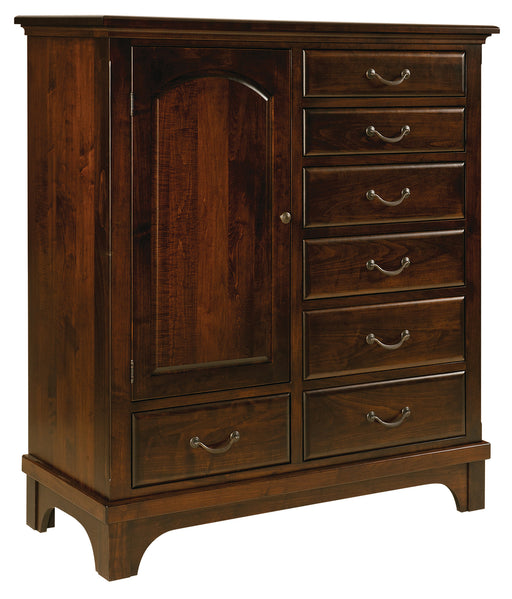 Hamilton Court Door Chest, 7 Drawer, 1 Door