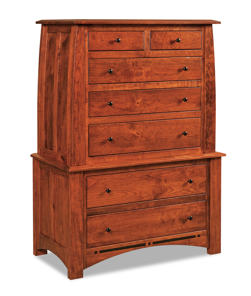 Boulder Creek 7 Drawer Chest-on-Chest
