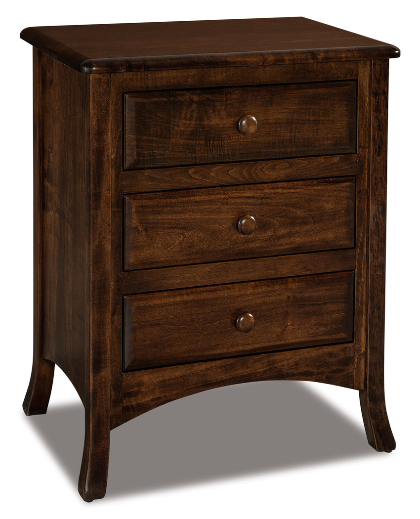 Carlisle 3 Drawer Nightstands