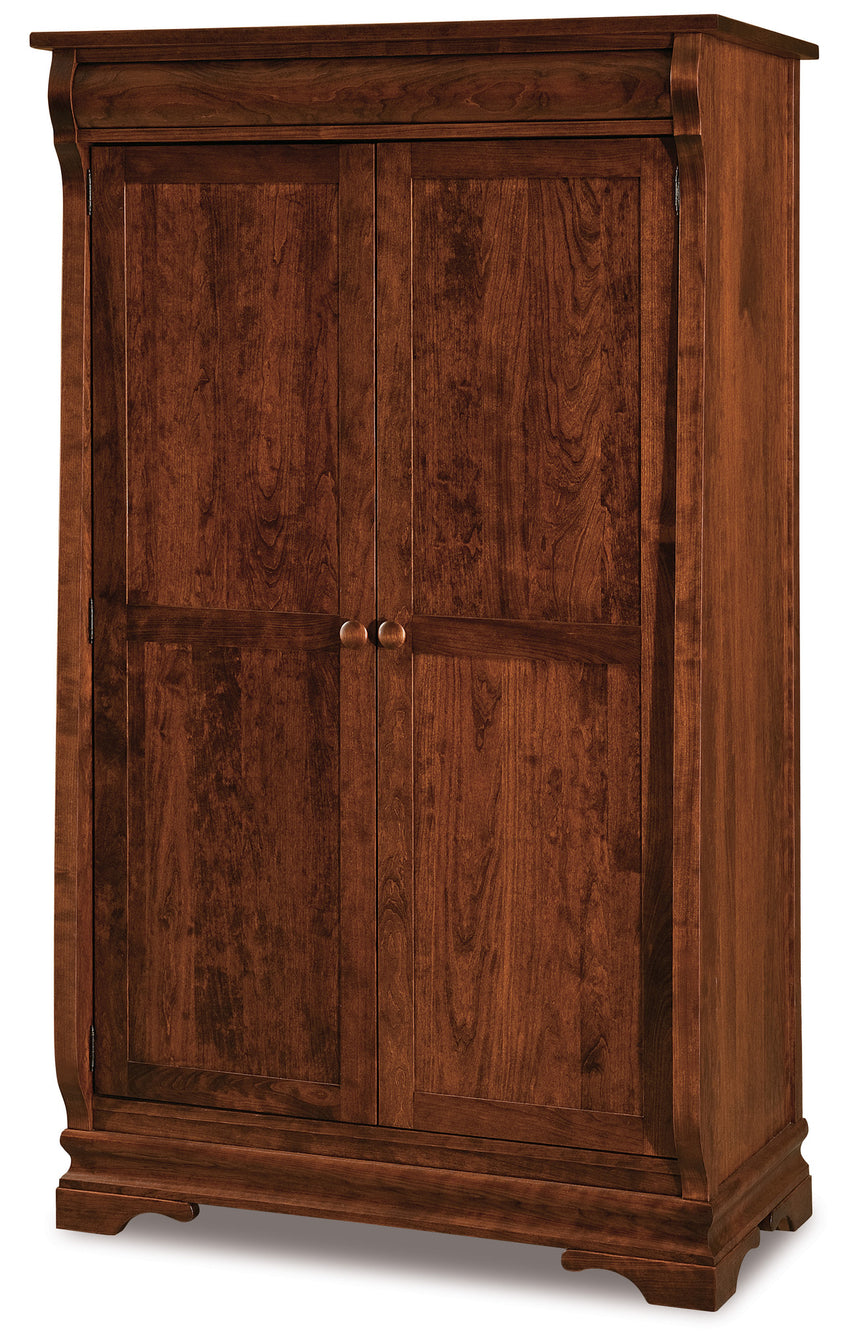 Chippewa Sleigh Wardrobe Armoire