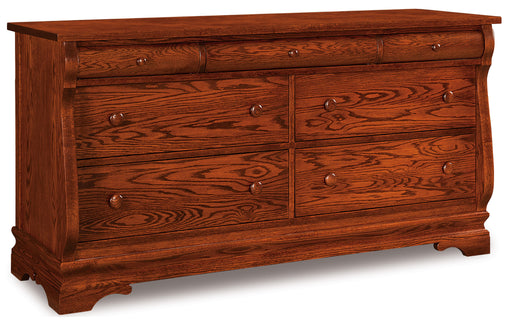 Chippewa Sleigh 7 Drawer Dressers