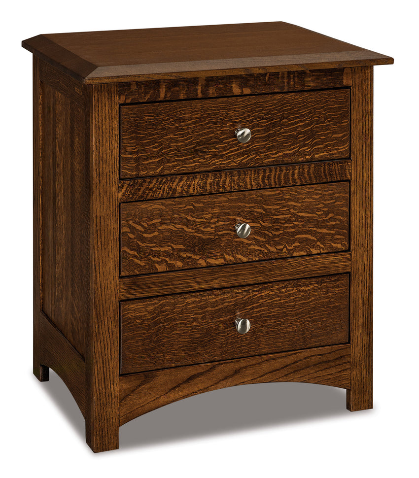 Finland 3 Drawer Nightstands