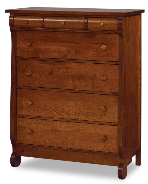 Old Classic Sleigh 7 Drawer Chest