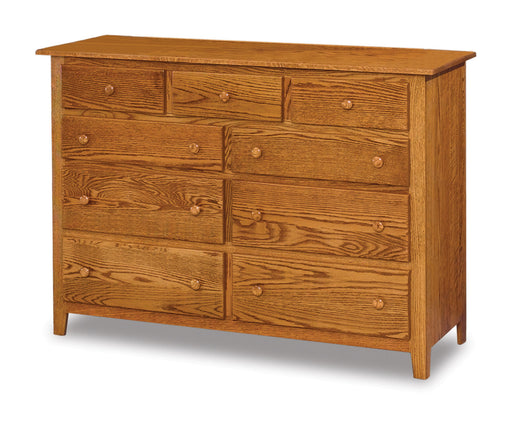 Shaker 9 Drawer Dresser