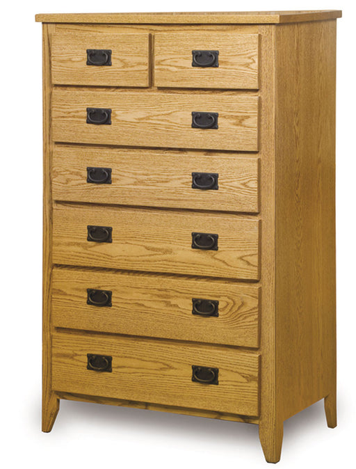 Ridgecrest Mission 7 Drawer Chest of Drawers