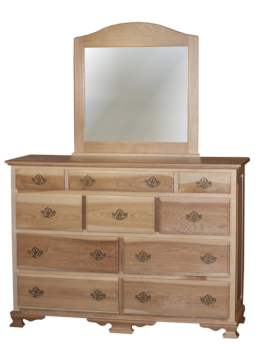 Schrock Classic Heritage 10 Drawer Mule Dresser