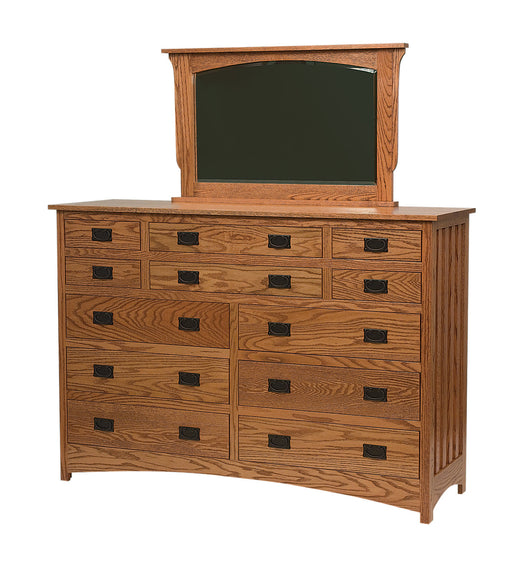 Schwartz Mission 66" Dresser, 12 Drawer