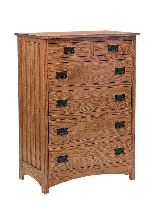 Schwartz Mission Chest of Drawers, 6 Drawers