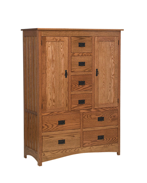 Schwartz Mission Door Chest, 8 Drawers, 2 Doors