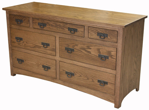 Shaker 7 Drawer Dresser