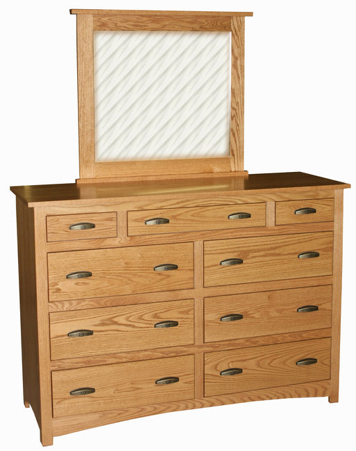 Shaker 9 Drawer Mule Dresser
