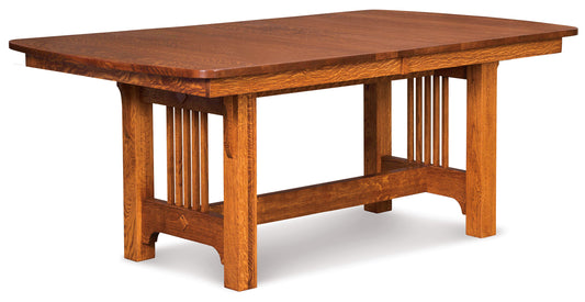 Craftsman Mission Trestle Table