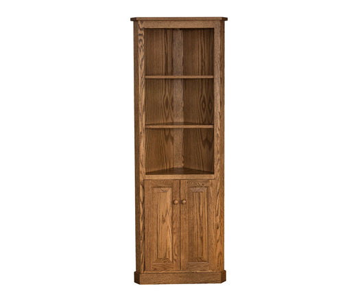 Traditional Corner Bookcase