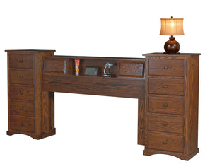 Trail Wall Unit with Platform Bed (INT)