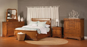 Chippewa Sleigh Bed (INT)