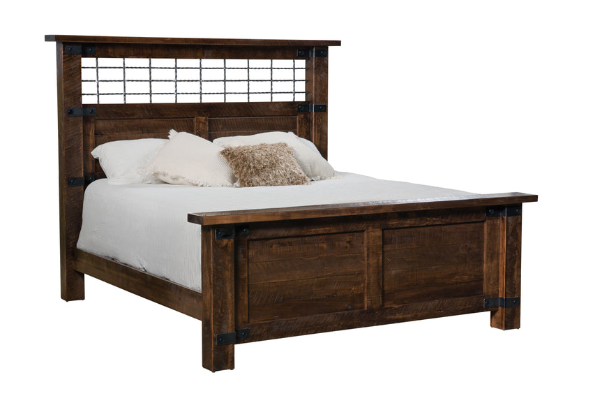Iron Wood Bed