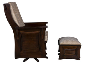 Sebana Panel Glider and Ottoman