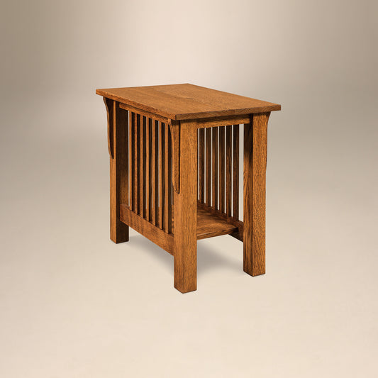 Cubic Slat Occasional Tables - No Drawers