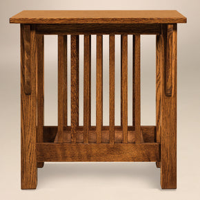 Cubic Slat Occasional Tables - No Drawers
