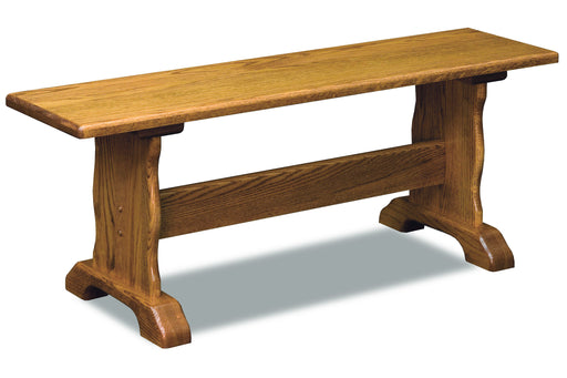 Traditional Trestle Bench