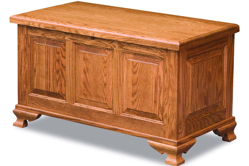 Triple Raised Panel Cedar Chest