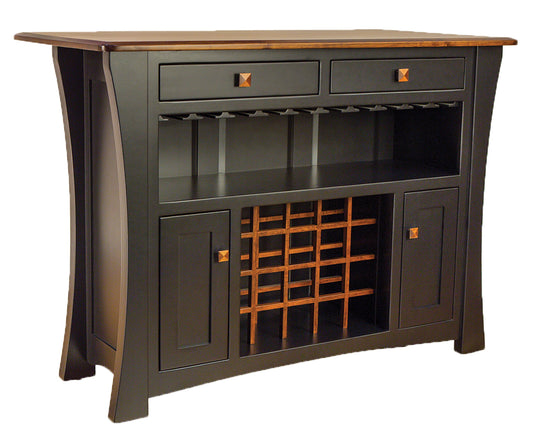 Arts & Crafts Bar Cabinet