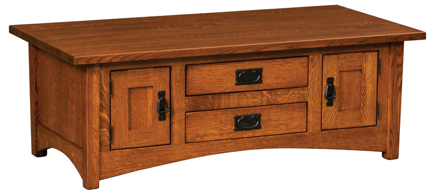 Arts & Crafts Cabinet Coffee Table