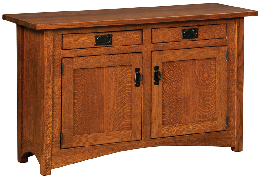 Arts & Crafts Cabinet Sofa Table