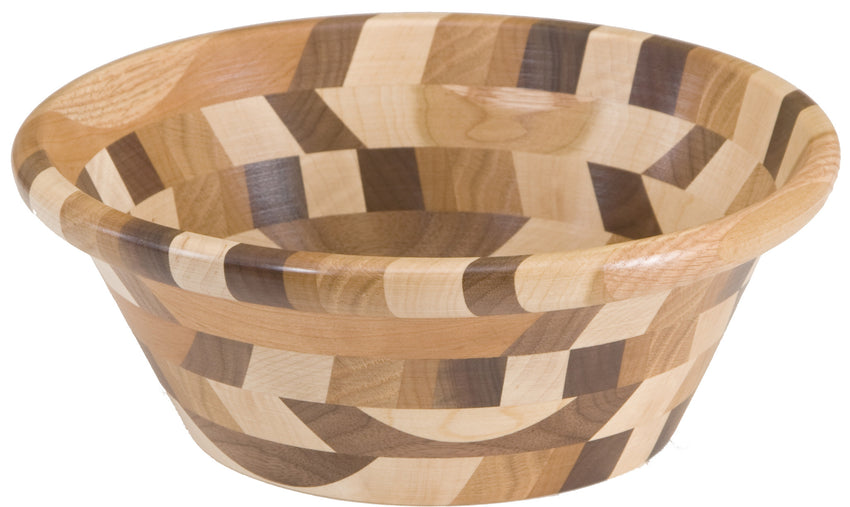 Bowl, Wooden-King's Dish, Mixed Wood, Large