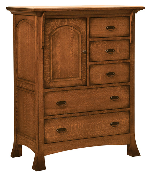 Breckenridge Door Chest, 5 Drawer, 1 Door