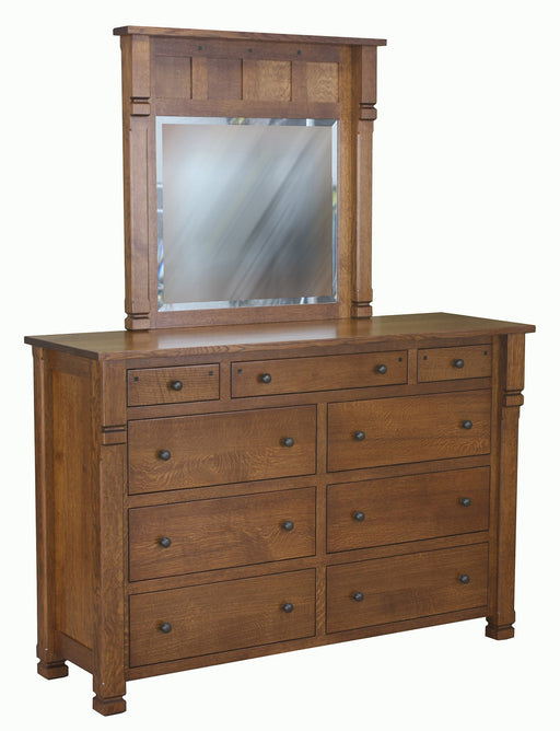 Brockport 9 Drawer Mule Dresser