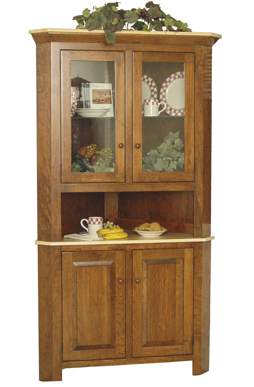Brookline Corner Hutch