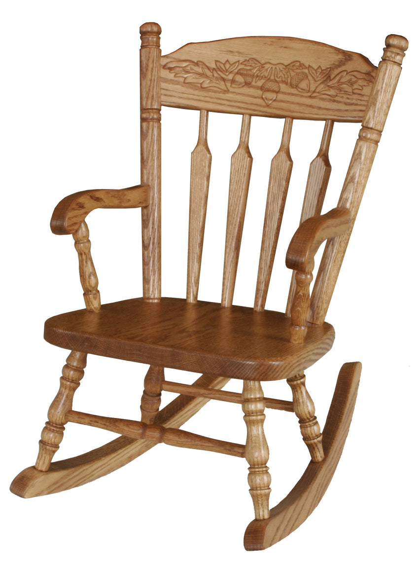 Acorn Child's Rocker