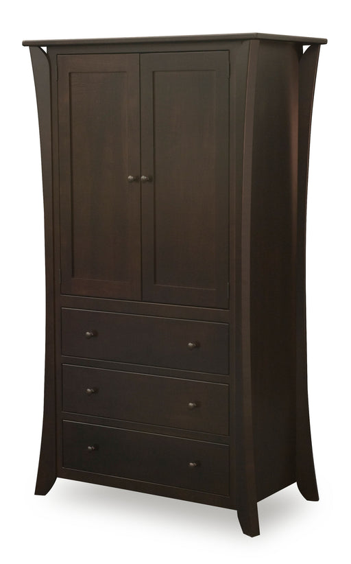 Caledonia Armoire, 2 Door, 3 Drawer