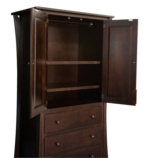 Caledonia Armoire, 2 Door, 3 Drawer