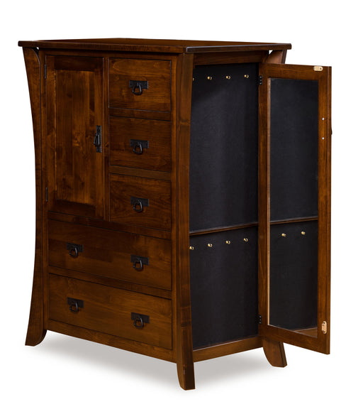 Caledonia Chest, 1 Door, 5 Drawer