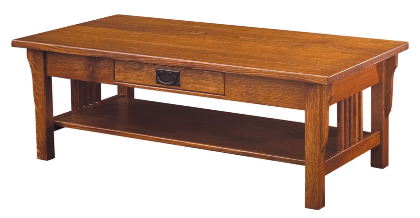 Camden Mission Coffee Table Open