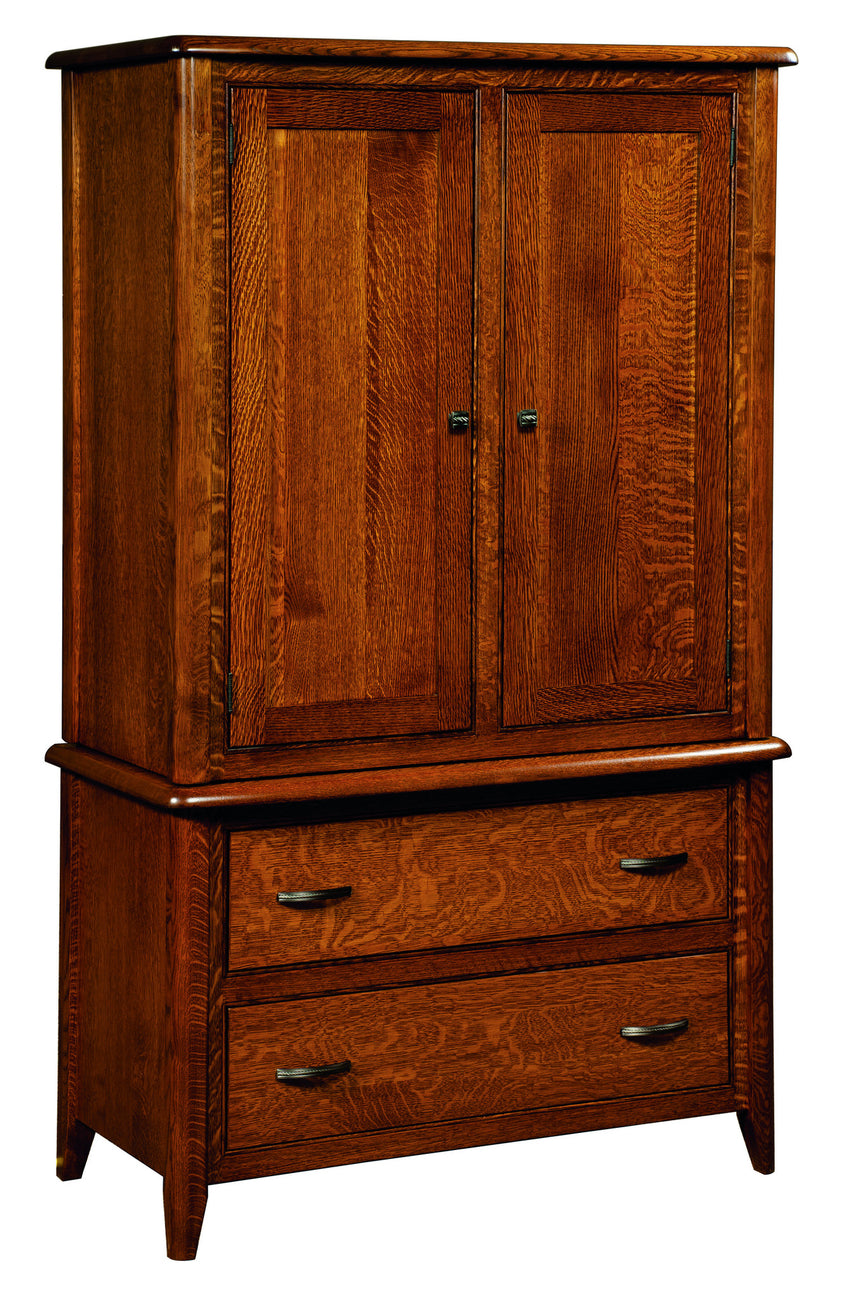 Cascade 2-Drawer, 2-Door Chest
