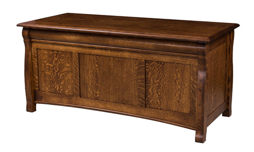 Castelbury Flattop Desk with Finished Back